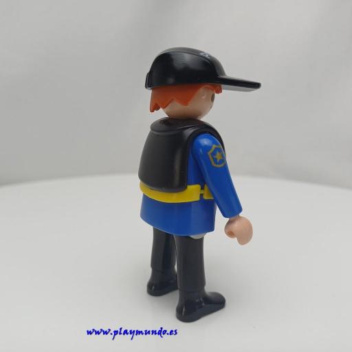 PLAYMOBIL MUÑECO CLICK POLICIA  MOD708 [1]