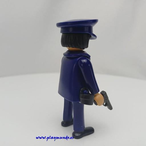 PLAYMOBIL MUÑECO CLICK MUJER  POLICIA  MOD708 [1]