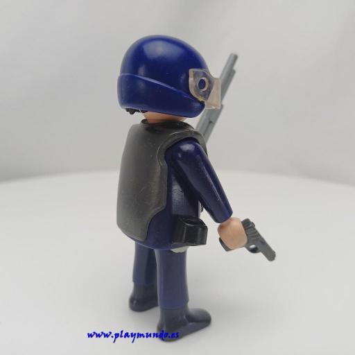PLAYMOBIL MUÑECO CLICK POLICIA  MOD710 [1]