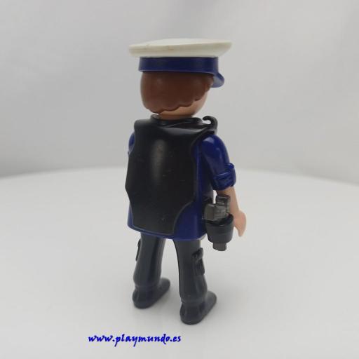 PLAYMOBIL MUÑECO CLICK POLICIA  MOD711 [1]