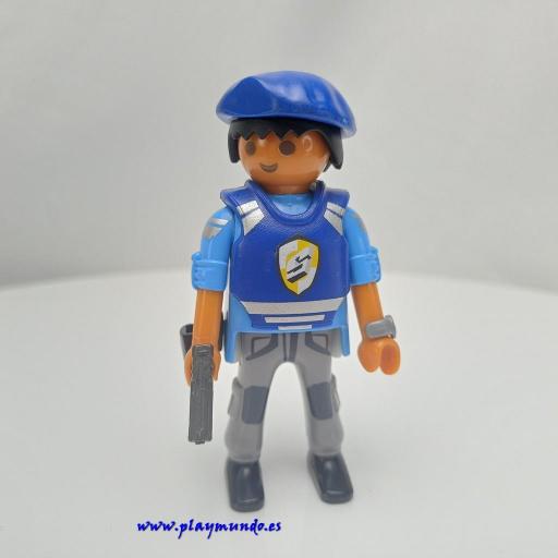 PLAYMOBIL MUÑECO CLICK POLICIA  MOD714