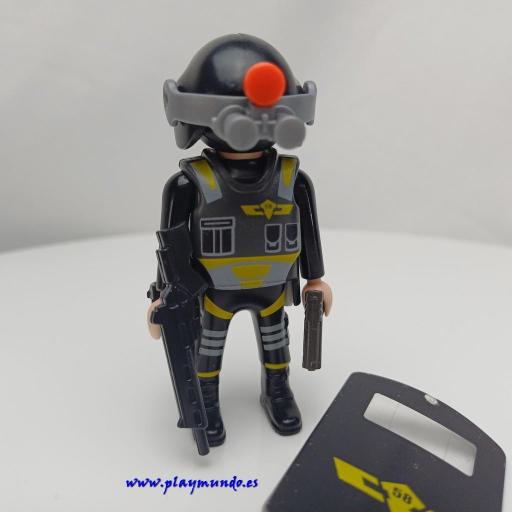 PLAYMOBIL MUÑECO CLICK POLICIA  MOD715 [0]