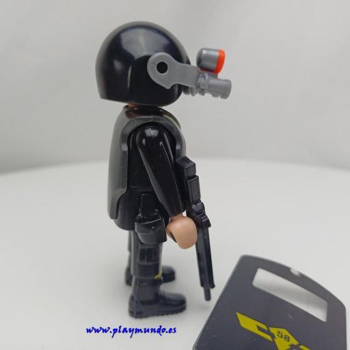 PLAYMOBIL MUÑECO CLICK POLICIA  MOD715 [2]