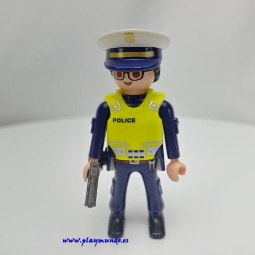 PLAYMOBIL MUÑECO CLICK POLICIA  MOD716 [0]