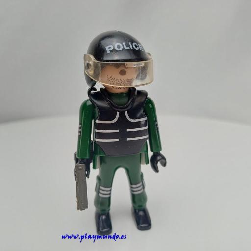 PLAYMOBIL MUÑECO CLICK POLICIA MOD717