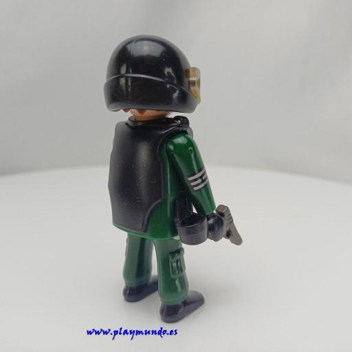 PLAYMOBIL MUÑECO CLICK POLICIA  MOD717 [1]