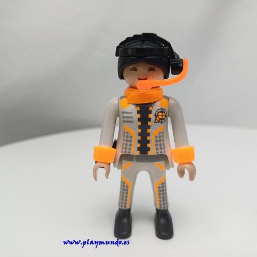 PLAYMOBIL MUJER MUÑECO CLICK  MOD1043
