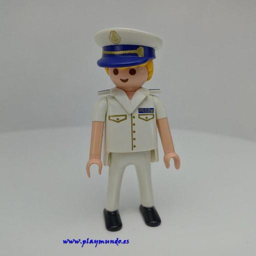 PLAYMOBIL MUÑECO CLICK CAPITAN DE BARCO  MOD407 [0]