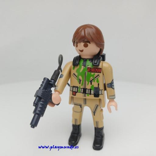 PLAYMOBIL MUÑECO CLICK  GHOSTBUSTER VENKMAN