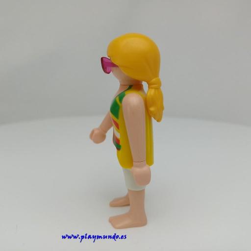 PLAYMOBIL MUJER MUÑECO UNIFORME CLICK mod9219 [1]