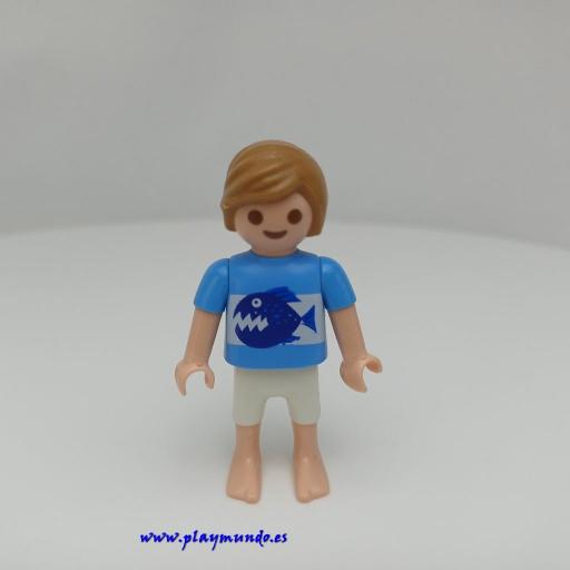 PLAYMOBIL NIÑO MUÑECO CLICK  MOD0290 [0]