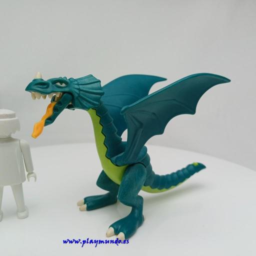 PLAYMOBIL DRAGON VERDE MOD8