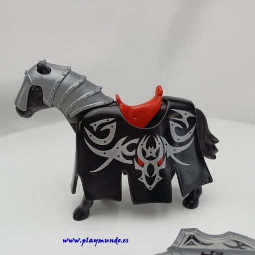 PLAYMOBIL 4841 CABALLERO DEL DRAGON CON LANZA LED (AÑO 2009) [6]