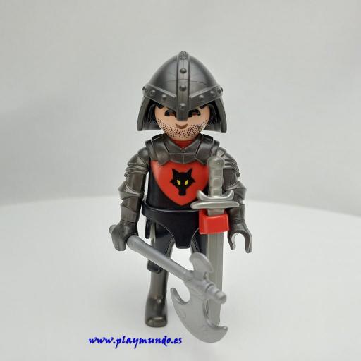 PLAYMOBIL CABALLERO GUERRERO MEDIEVAL MUÑECO CLICK  MOD0961