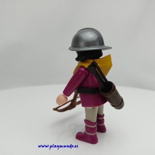 PLAYMOBIL GUERRERO CABALLERO MEDIEVAL MUÑECO CLICK  MOD0974 [1]