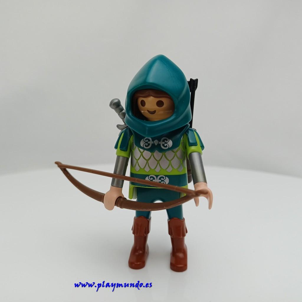 PLAYMOBIL GUERRERO CABALLERO MEDIEVAL MUÑECO CLICK MOD0978