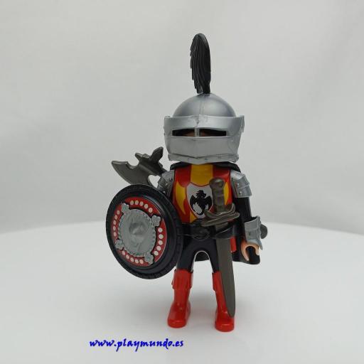 PLAYMOBIL GUERRERO CABALLERO MEDIEVAL MUÑECO CLICK  MOD0990