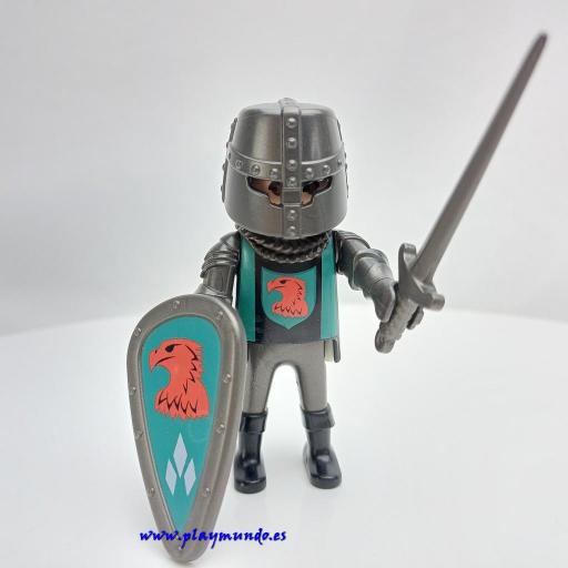PLAYMOBIL GUERRERO CABALLERO MEDIEVAL MUÑECO CLICK  MOD0991