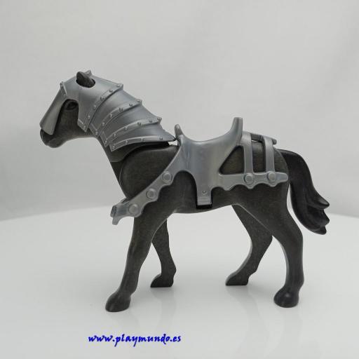 ​PLAYMOBIL CABALLO  MEDIEVAL  mod390