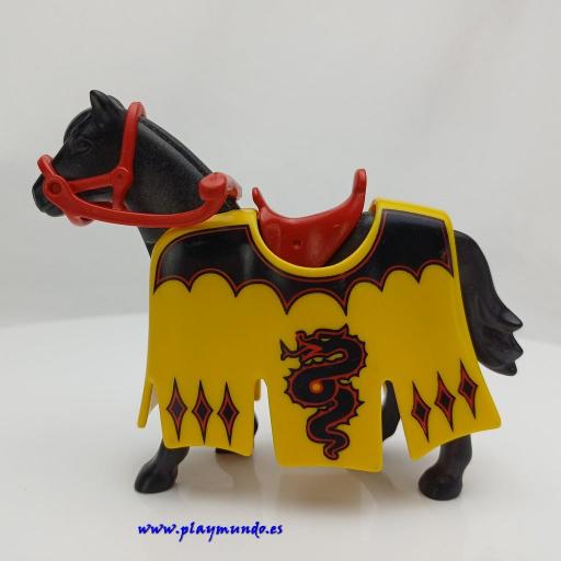 ​PLAYMOBIL CABALLO  MEDIEVAL  mod397