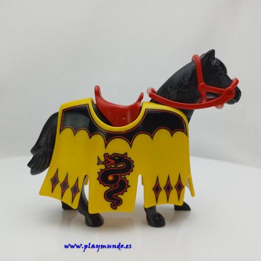 ​PLAYMOBIL CABALLO  MEDIEVAL  mod397 [2]
