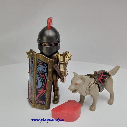 PLAYMOBIL  4808 CABALLERO DEL LOBO (AÑO 2009) [0]