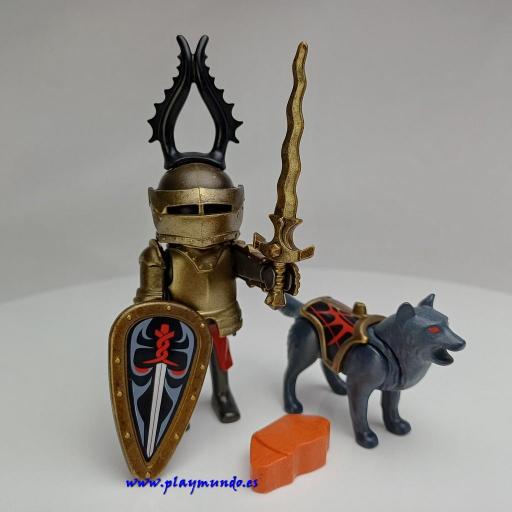 PLAYMOBIL  4811 CABALLERO DEL LOBO (AÑO 2009) [0]