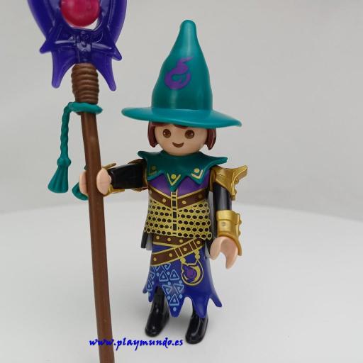 PLAYMOBIL HECHICERA BRUJA MAGA MEDIEVAL  [1]