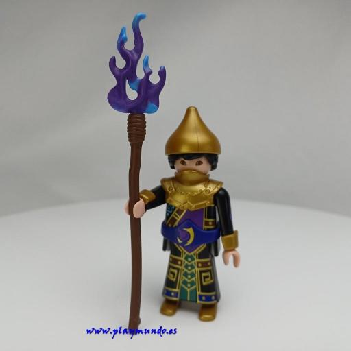 PLAYMOBIL HECHICERO BRUJO MAGO MEDIEVAL  MOD0254 [0]
