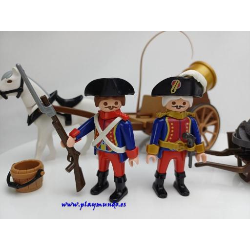 PLAYMOBIL 3111 SOLDADOS CON CAÑON (2001 - 2004) [1]