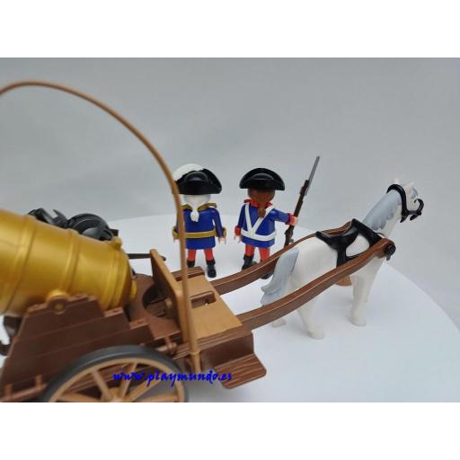 PLAYMOBIL 3111 SOLDADOS CON CAÑON (2001 - 2004) [3]
