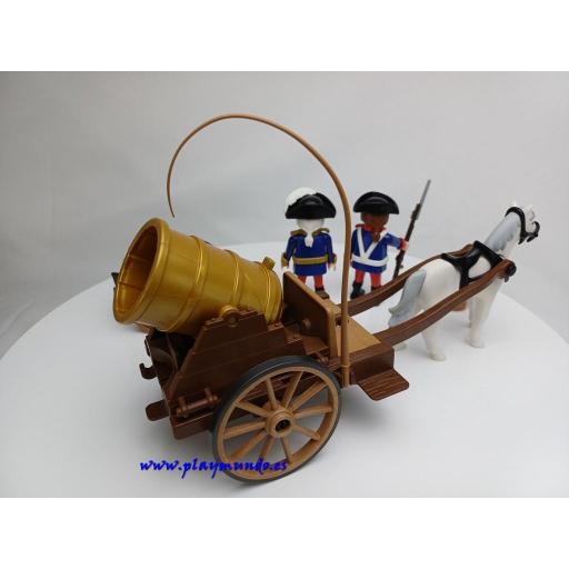 PLAYMOBIL 3111 SOLDADOS CON CAÑON (2001 - 2004) [4]