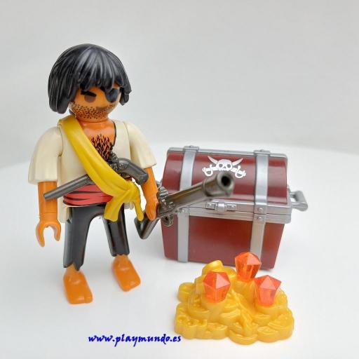 PLAYMOBIL 9358 SPECIAL PIRATA CON TESORO [0]