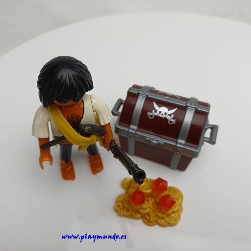 PLAYMOBIL 9358 SPECIAL PIRATA CON TESORO [1]