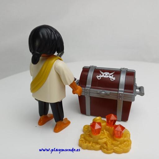 PLAYMOBIL 9358 SPECIAL PIRATA CON TESORO [2]