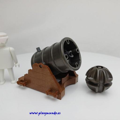 PLAYMOBIL CAÑON DE ASEDIO GRANDE MEDIEVAL PIRATA MOD02 [0]