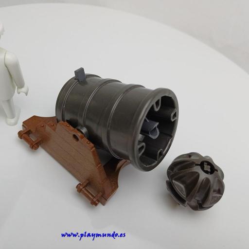 PLAYMOBIL CAÑON DE ASEDIO GRANDE MEDIEVAL PIRATA MOD02 [1]