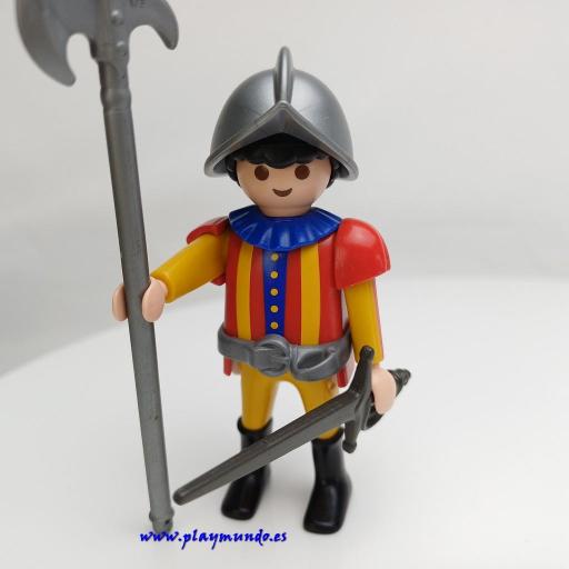 PLAYMOBIL CONQUISTADOR SOLDADO ESPAÑOL TERCIOS MOD036 [1]