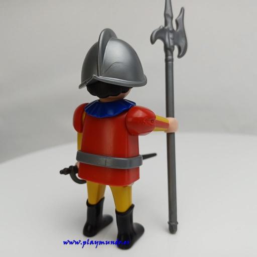 PLAYMOBIL CONQUISTADOR SOLDADO ESPAÑOL TERCIOS MOD036 [2]