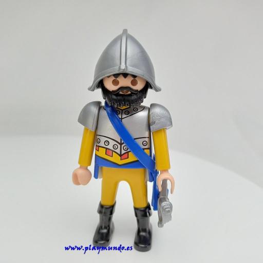 PLAYMOBIL CONQUISTADOR SOLDADO ESPAÑOL TERCIOS MOD038 [0]