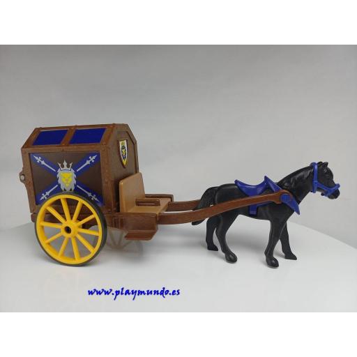 PLAYMOBIL CARRETA MEDIEVAL