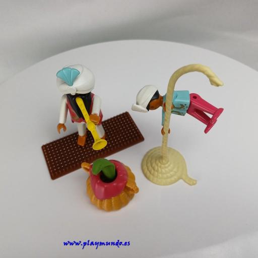 PLAYMOBIL 3398 FAKIR ENCANTADOR DE SERPIENTES (AÑO 1991 -1993) [3]