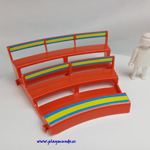 PLAYMOBIL GRADA  ROJA CIRCO ESPECATACULOS (1 UNIDAD)