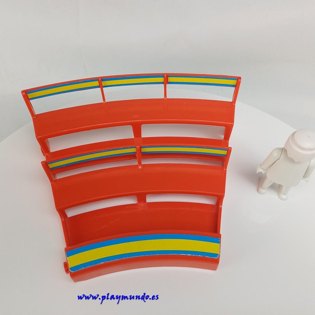 PLAYMOBIL GRADA ROJA CIRCO ESPECATACULOS (1 UNIDAD)