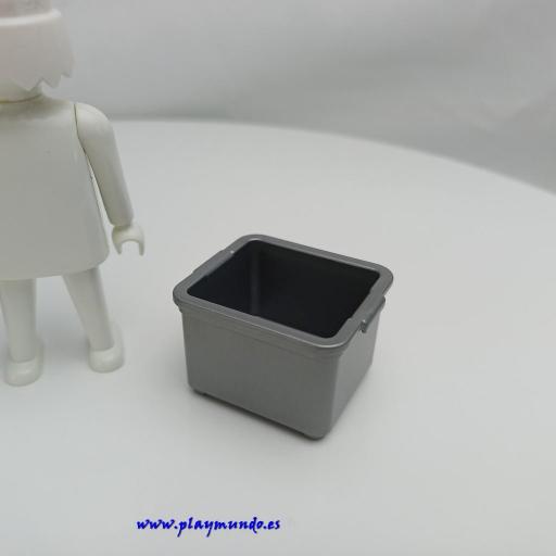 PLAYMOBIL CAJA GRIS ALMACENAJE  MOD02