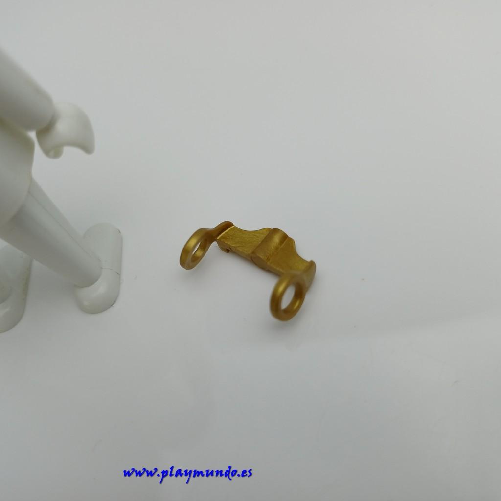 PLAYMOBIL PENDIENTES DORADOS