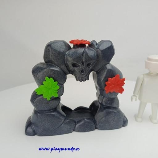 PLAYMOBIL ROCA PIRATA CALAVERA [0]