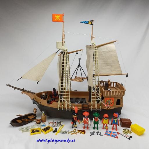 PLAYMOBIL 3550 BARCO PIRATA (1978 -1991)