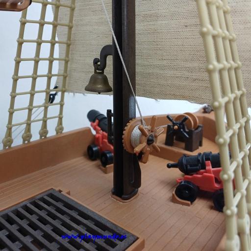 PLAYMOBIL 3550 BARCO PIRATA (1978 -1991) [5]