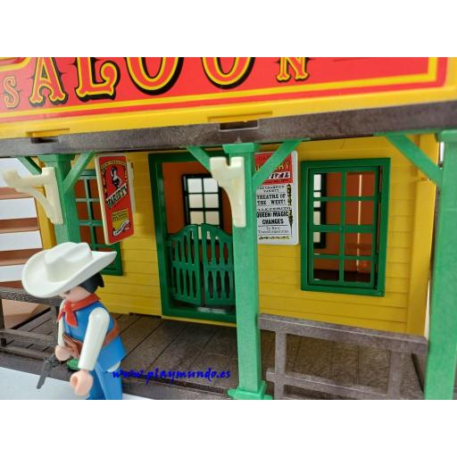 PLAYMOBIL 3461 SALOON OESTE WESTERN  (AÑO 1983 - 1993 ) [1]